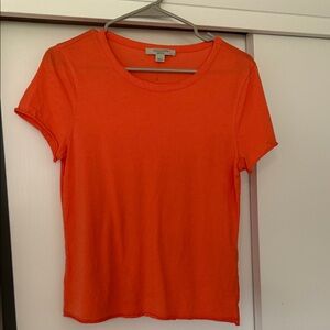 All Saints Vibrant Orange Short Sleeve Tee